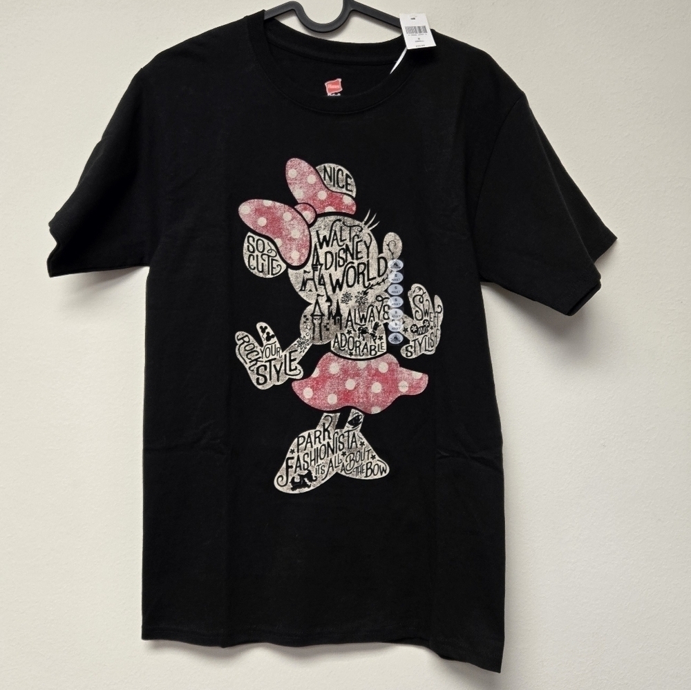 Disney Minnie Mouse graphic t-shirt Black S